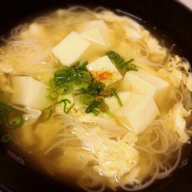 Wたまごにゅうめん