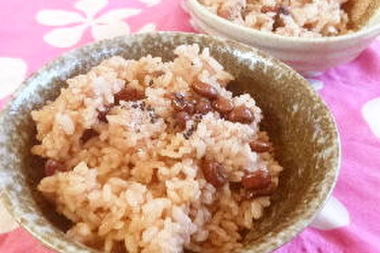 炊飯器でお赤飯 4合分です E レシピ 作り方 By Chikappe クックパッド 簡単おいしいみんなのレシピが357万品