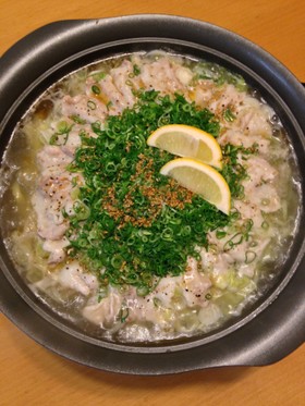 新提案!とろみが旨い至福の“ねぎ塩豚鍋”