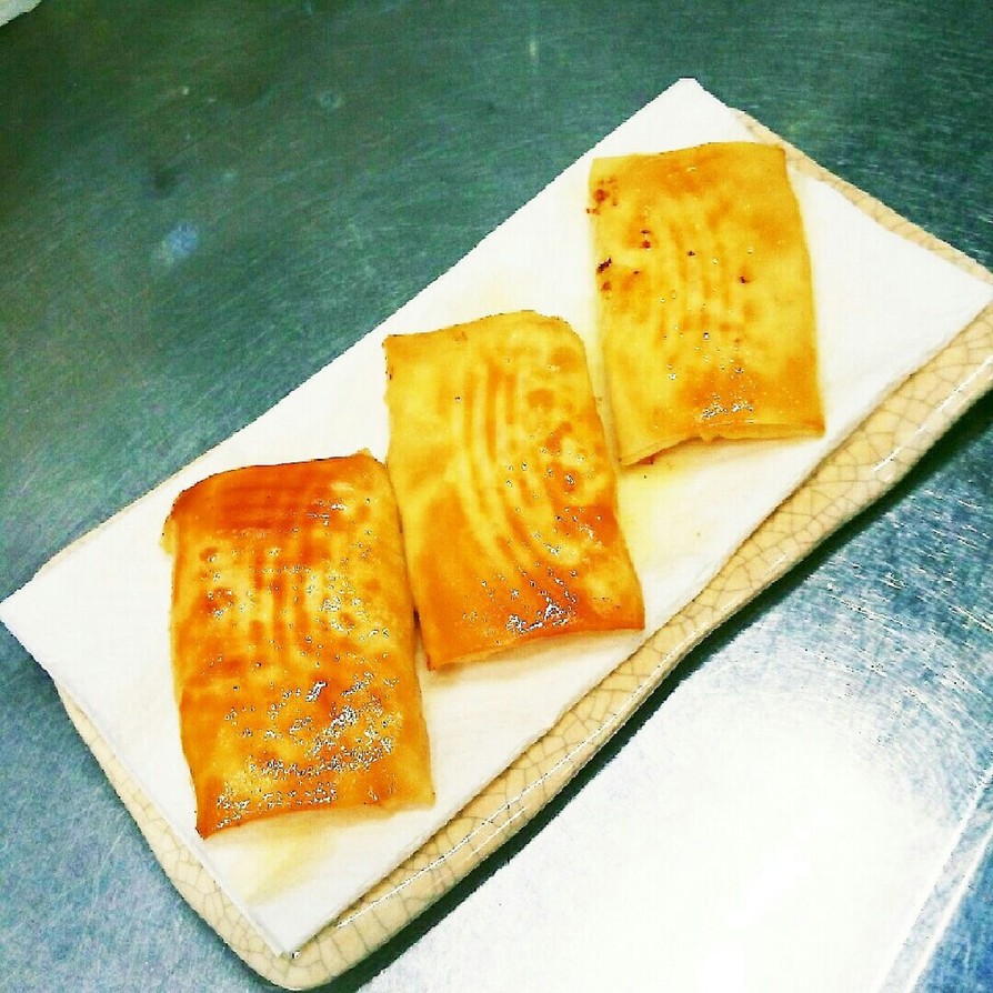 ぱりぱりチーズとろー白身魚タルタル春巻きの画像