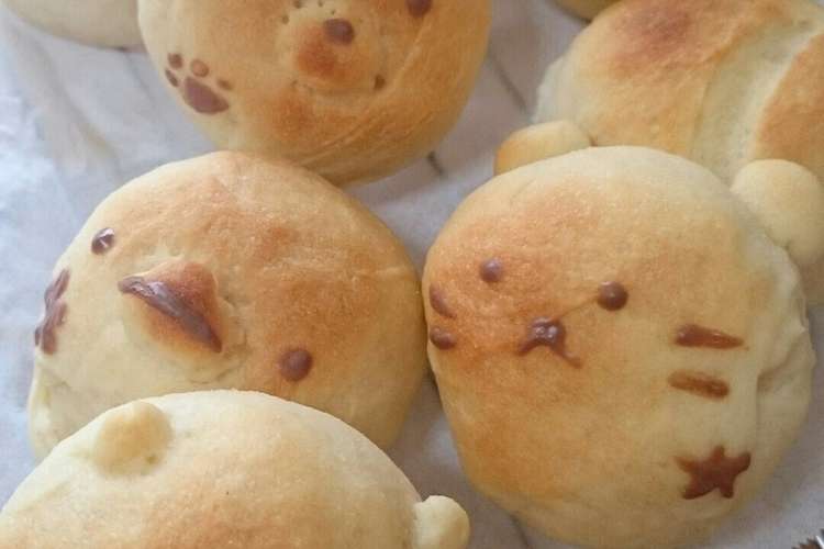 かわいい 米粉パン レシピ 作り方 By Ma Chan クックパッド 簡単おいしいみんなのレシピが368万品