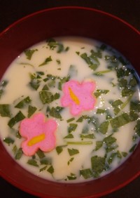 豆乳のスープ☆