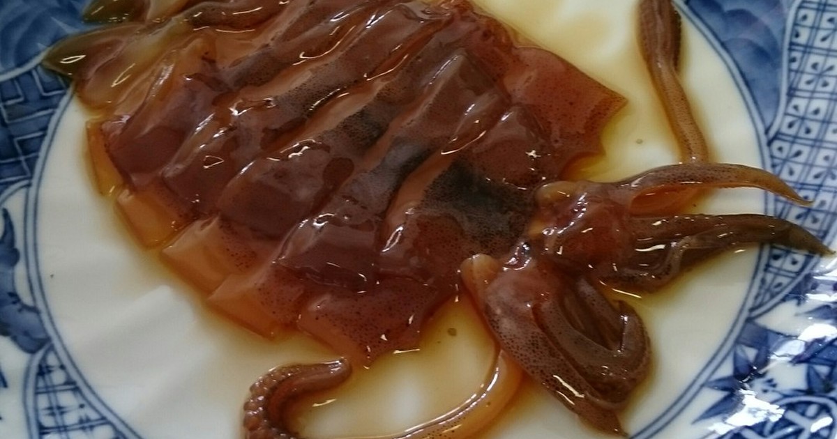 簡単アオリイカの沖漬け 釣った魚を料理 レシピ 作り方 By みゆみゆパパ クックパッド 簡単おいしいみんなのレシピが367万品