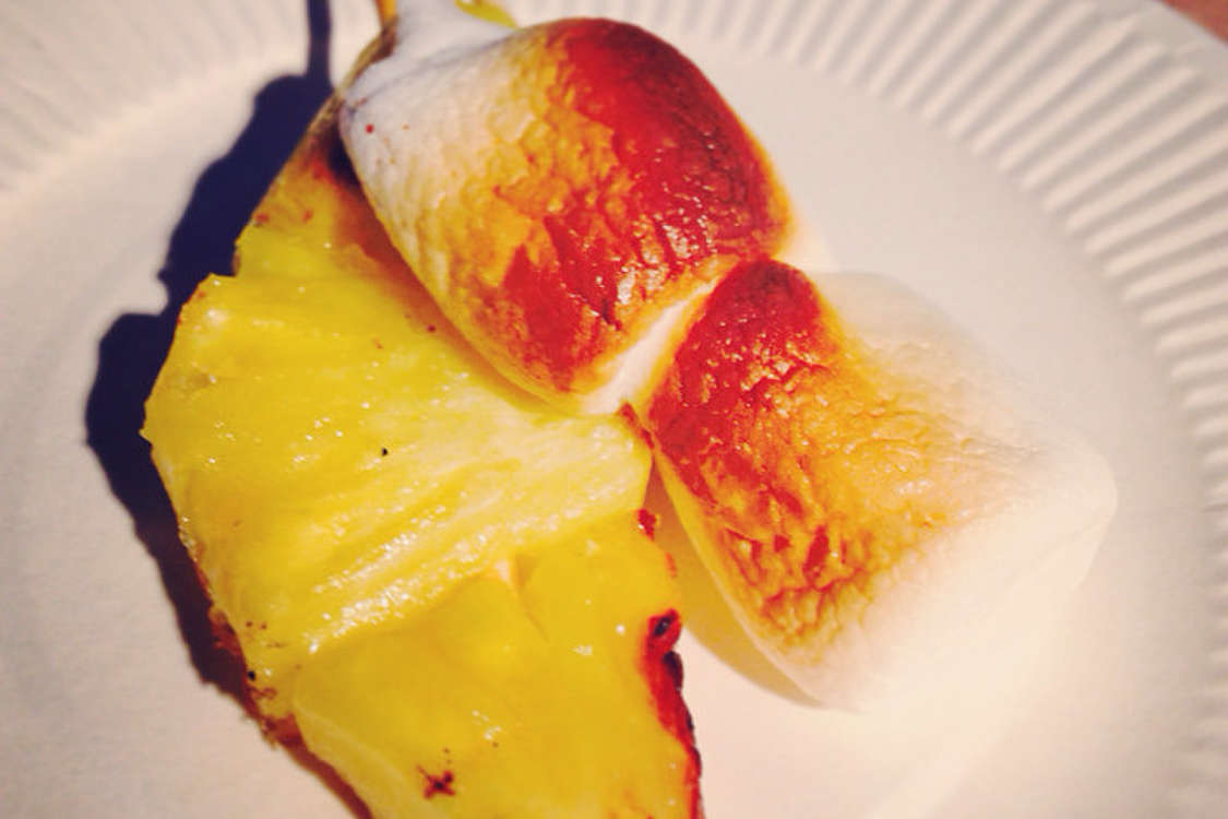 焼きパイン マシュマロ qデザートに レシピ 作り方 By ふじたかな クックパッド 簡単おいしいみんなのレシピが378万品