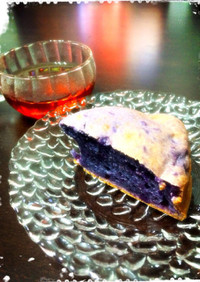 HMで簡単☆お芋(紫芋)ケーキ
