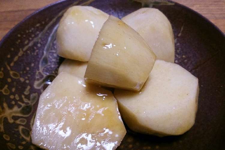 レンジで簡単 煮崩れない 里芋の煮物 レシピ 作り方 By ジェットちゃん クックパッド