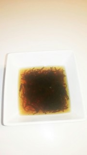 オーガニック もずく酢 タレの写真