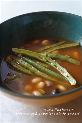 ベジタブルファーストで作る、おまめスープの画像