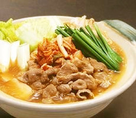 鍋の素いらず!簡単キムチ鍋