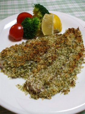♪**いわしのカリカリパン粉焼き♪**