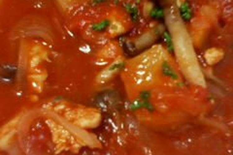 きのこのトマトシチュー レシピ 作り方 By ラッチーu ｪ U クックパッド 簡単おいしいみんなのレシピが363万品