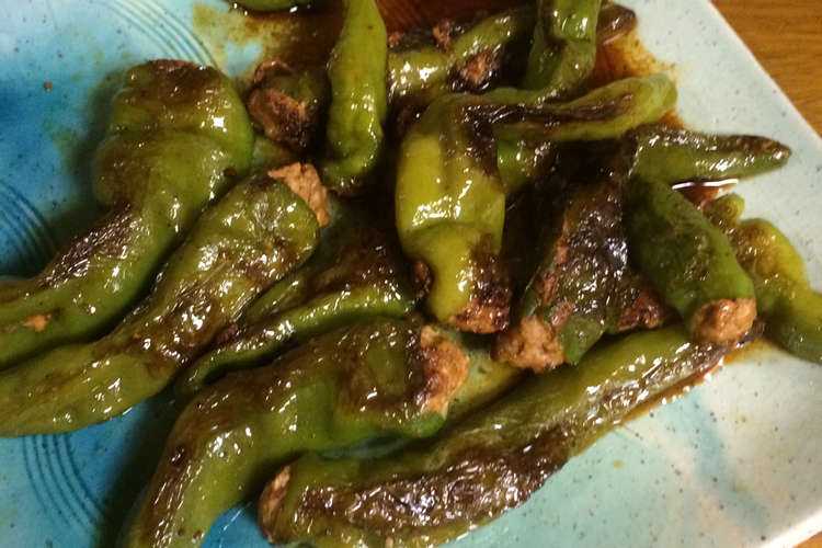 子どもも大好き シシトウの肉詰め レシピ 作り方 By トモ星人 クックパッド 簡単おいしいみんなのレシピが352万品