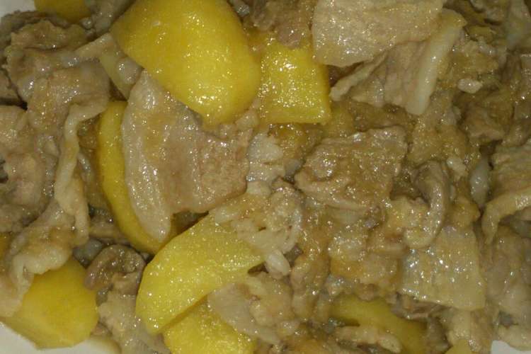 豚肉とじゃがいものおろしポン酢炒め レシピ 作り方 By エナッチ クックパッド 簡単おいしいみんなのレシピが365万品