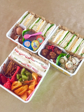 子供 弁当 サンドイッチ Krob 子供 弁当 サンドイッチ Krob