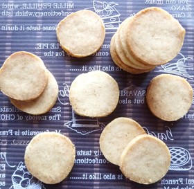 卵なし☆はちみつ味噌の米粉クッキー
