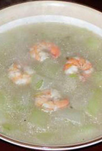 冬瓜蝦湯｜冬瓜と海老のスープ