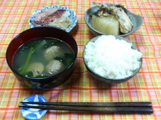 正しい和食 夕食編 冬の画像