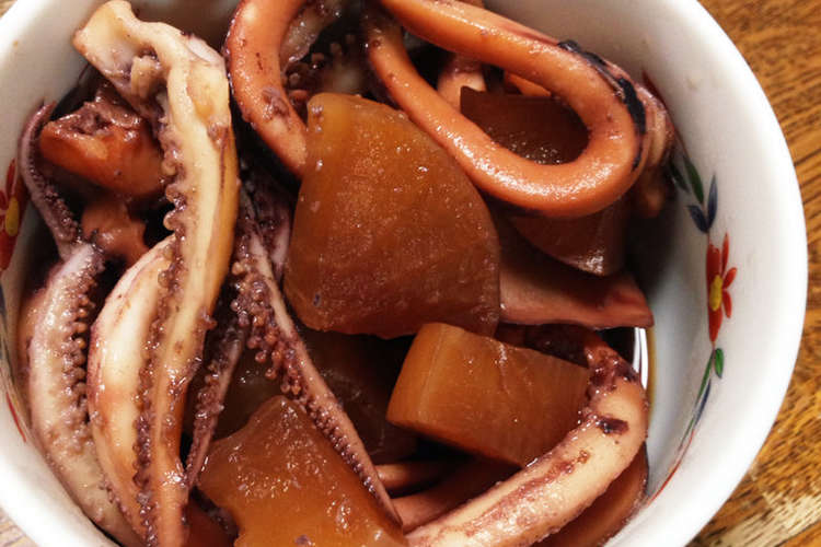 ストウブ 15分 いかと大根の煮物 レシピ 作り方 By Kurara1230 クックパッド 簡単おいしいみんなのレシピが350万品