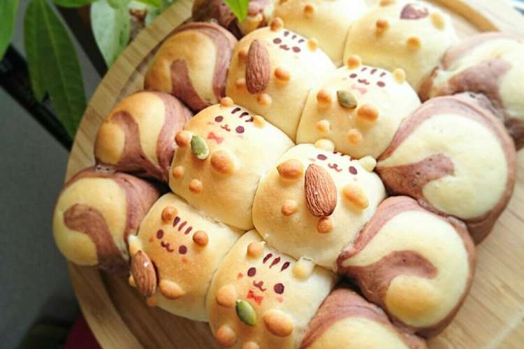 りすちぎりパン レシピ 作り方 By Ayrj クックパッド