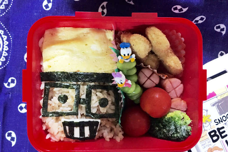 キャラ弁 メンディー リベンジ Ver レシピ 作り方 By Emikeruママ クックパッド 簡単おいしいみんなのレシピが361万品
