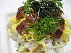 さっぱり美味しいうなちらし