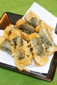 高野豆腐♡生姜醤油の香り海苔巻天ぷら
