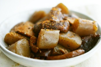 椎茸とコンニャクのサッと煮の画像