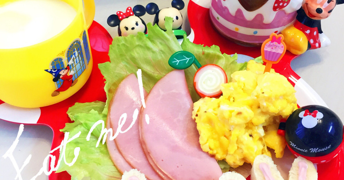 子供も喜ぶ簡単可愛い朝ごはん レシピ 作り方 By Asa2662 クックパッド