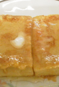 高野豆腐でフレンチトースト