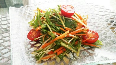 簡単&美味♡ 雲丹醤油で絶品サラダの写真