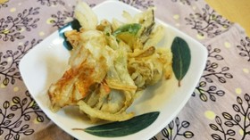 節約!困った時のちくわかき揚げ♪