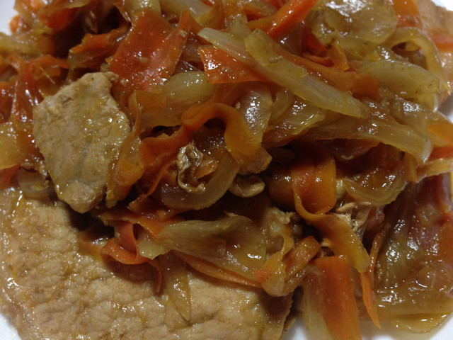 簡単 豚の生姜焼き 玉ねぎにんじんと一緒 レシピ 作り方 By きむきむたん クックパッド 簡単おいしいみんなのレシピが376万品