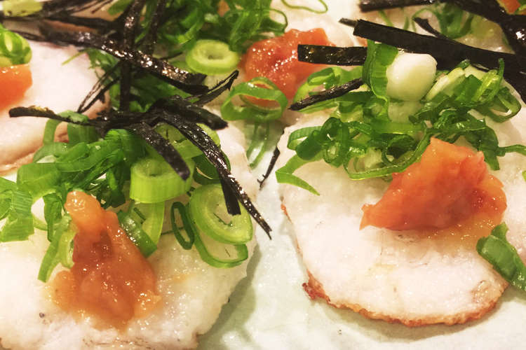 山芋とちりめんじゃこお焼きのご馳走 レシピ 作り方 By Jujuh0423 クックパッド