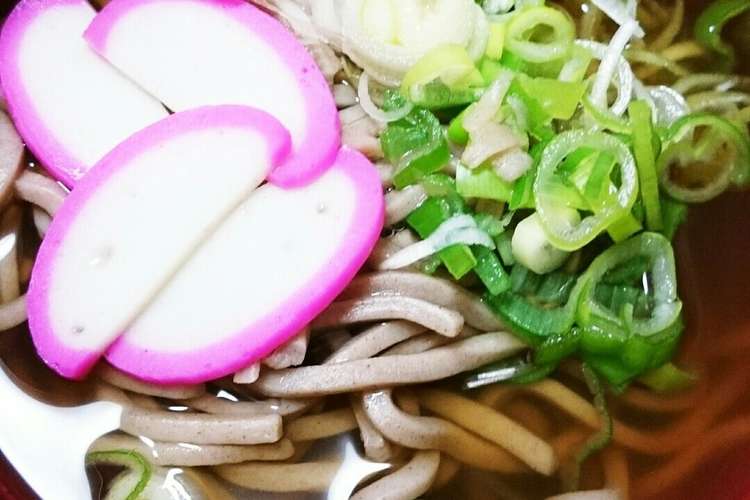 年越しそば かけそば うどん出汁つゆ レシピ 作り方 By Momoria クックパッド