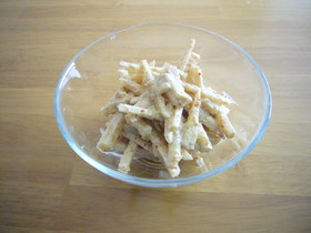 ヤーコンのマヨ味噌ゴマ和え