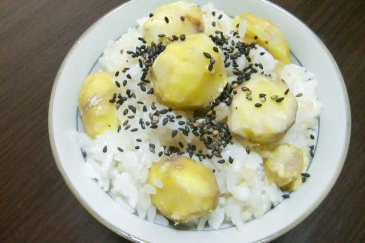 発芽玄米 押麦入り 栗ごはん レシピ 作り方 By Junjunm クックパッド
