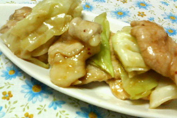 豚キャベツの 粒マスタード酢醤油和え レシピ 作り方 By キョク クックパッド 簡単おいしいみんなのレシピが355万品