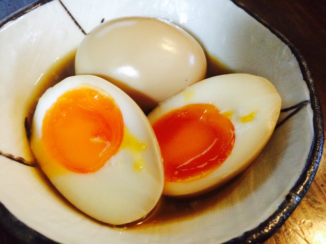 黄身はトロトロ♡失敗しない！煮卵の作り方の画像