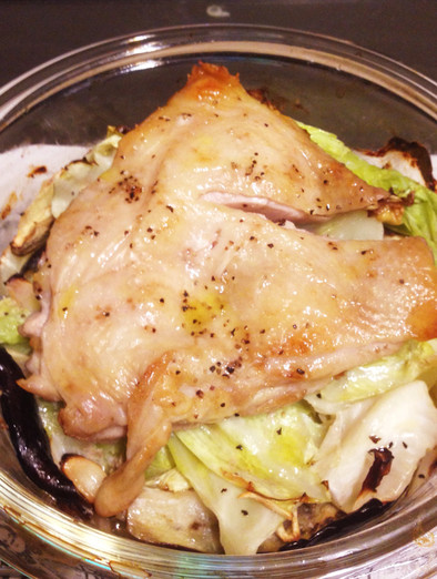 簡単！鶏肉のヘルシーオーブン焼きの写真