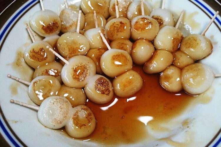 豆腐無し 伸びぃるみたらし団子 レシピ 作り方 By ｈａｐｐｙ まーむ クックパッド 簡単おいしいみんなのレシピが355万品