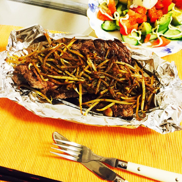 解凍調理 冷凍ステーキの焼き方 レシピ 作り方 By 角田食堂 クックパッド 簡単おいしいみんなのレシピが349万品