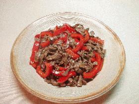 紅辣椒牛肉絲