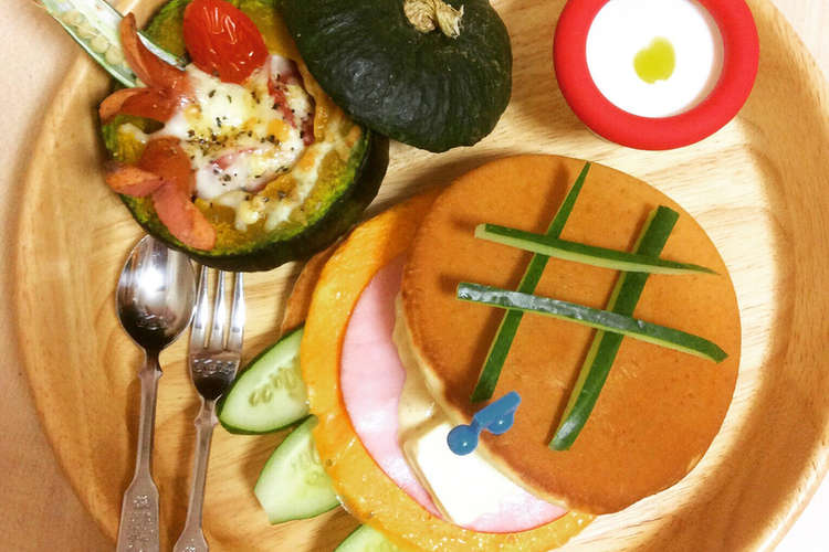 ワンプレート 子供用 パンケーキセット レシピ 作り方 By Ymomfood クックパッド 簡単おいしいみんなのレシピが376万品