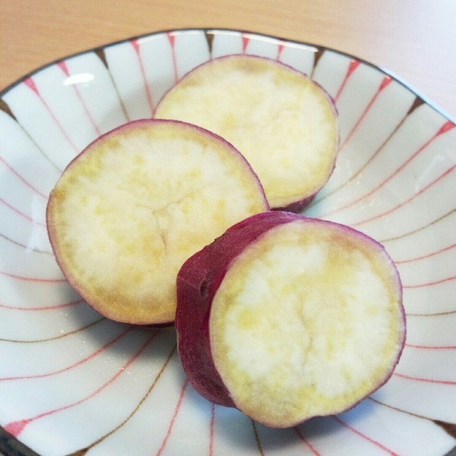 幼児のおやつ レンジで大学芋風さつまいも レシピ 作り方 By シナモシナモ クックパッド 簡単おいしいみんなのレシピが352万品