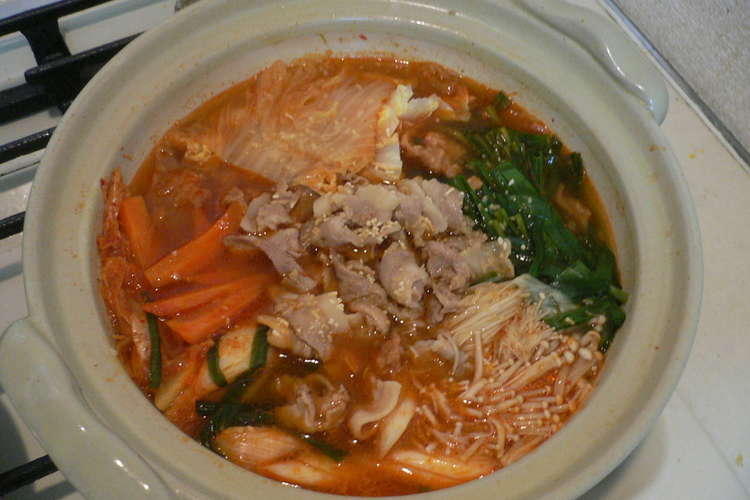 レシピ 人気 鍋 キムチ