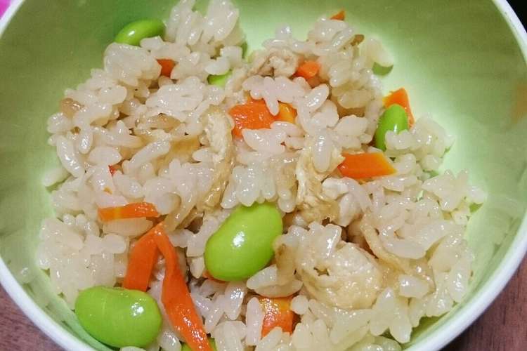 鍋つゆde炊き込みご飯 レシピ 作り方 By Kenken You クックパッド 簡単おいしいみんなのレシピが352万品