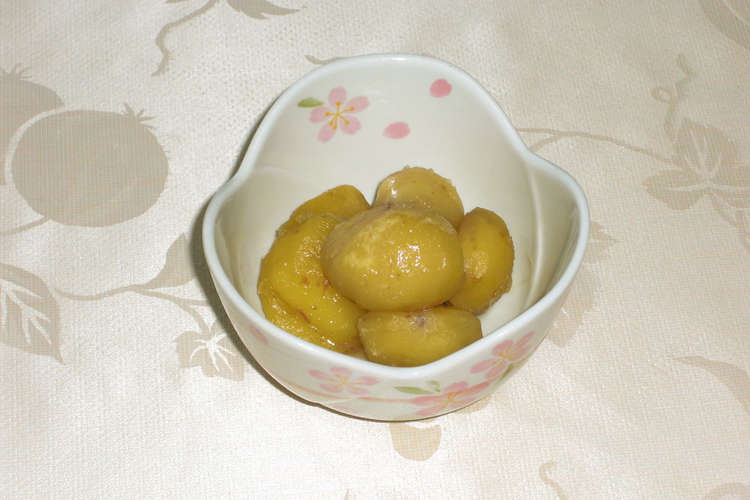 甘い栗の煮物 レシピ 作り方 By お待ちどうさまです クックパッド 簡単おいしいみんなのレシピが354万品