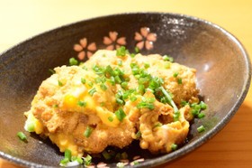 魚屋さん直伝!「鱧の子の卵とじ」