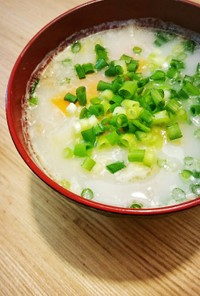 牛すじのミルクスープ//中華風