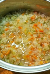 簡単☆野菜スープで万能離乳食